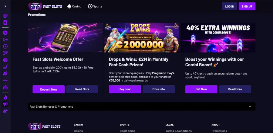  Métodos de pago aceptados en FastSlots como Visa, Bitcoin, PicPay y más